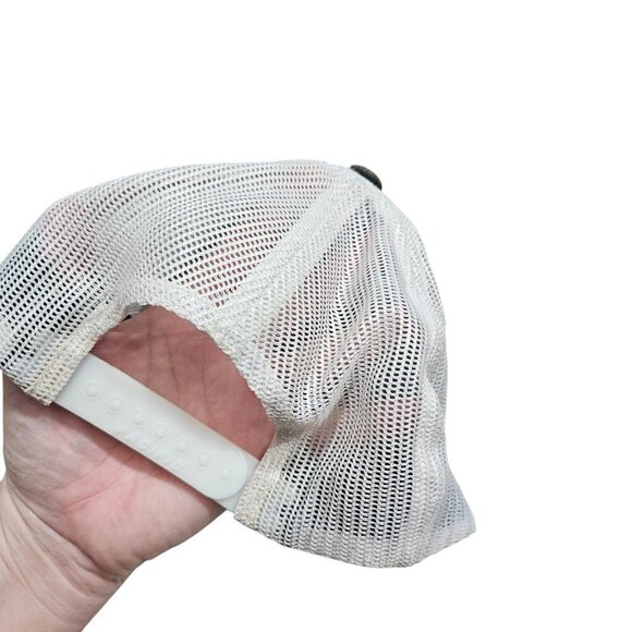 Atlanta Braves Camo Mesh Snapback Hat‎ Embroidered Red "A" Lettering Trucker - Picture 6 of 10